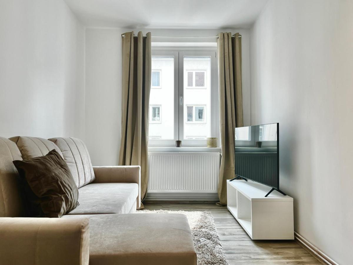 Design Apartment - Kingsize Bett - Kueche - Zentral Hanóver Exterior foto